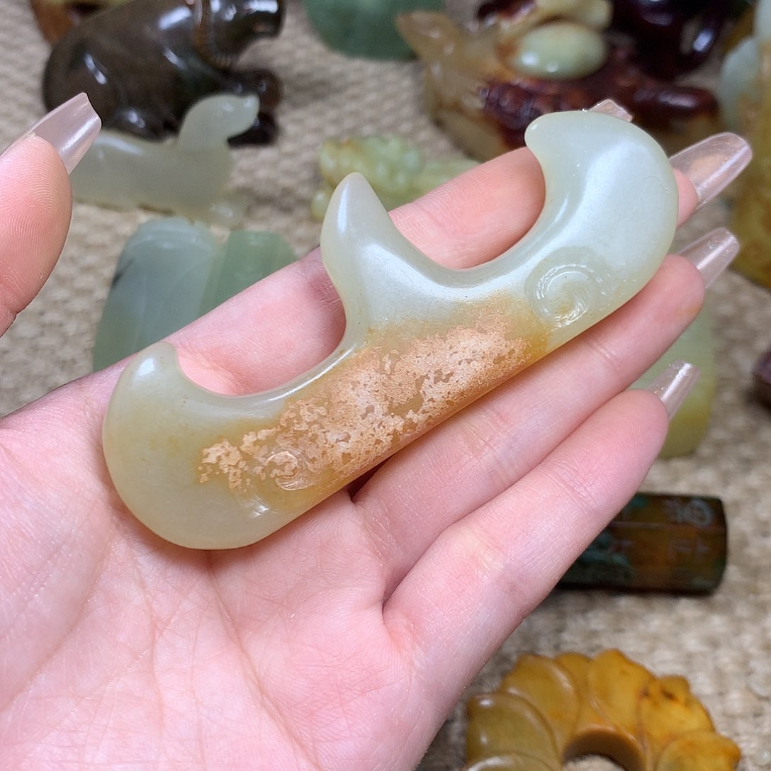 白玉菩提吊坠挂件