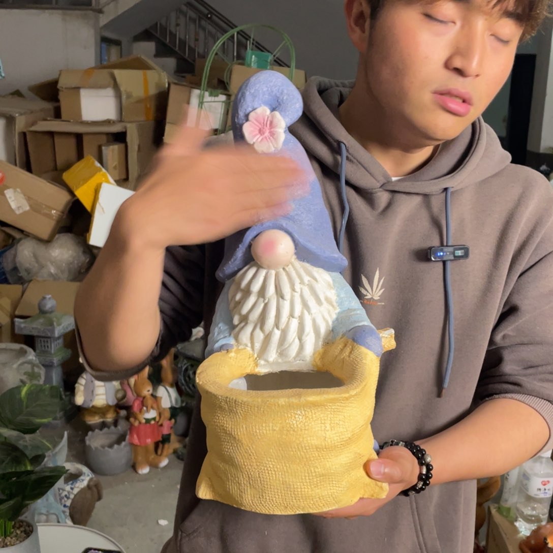 【闪购商品】陶瓷摆件麻袋地精