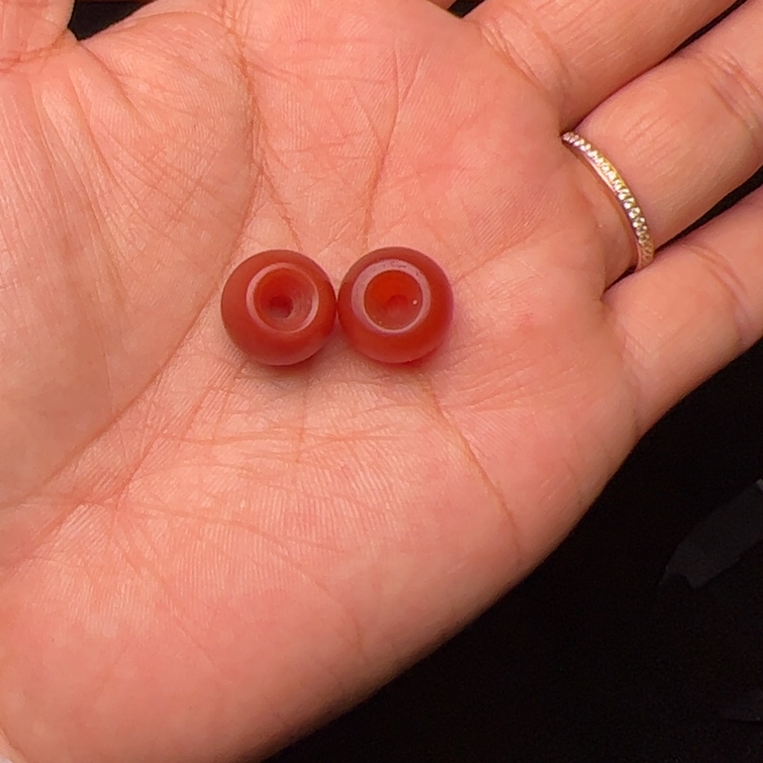 开***心玛瑙/玉髓未镶嵌配饰