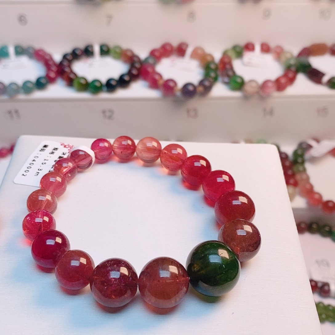 碧玺手链未镶嵌7号