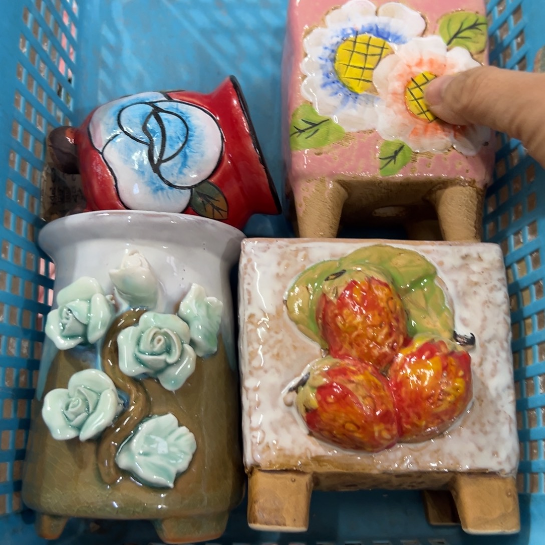 多肉花盆，满20米发货爱退款拉黑