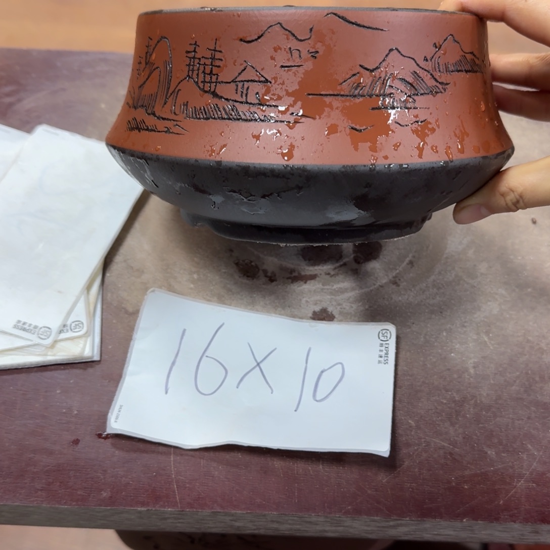 紫砂花盆破损包赔