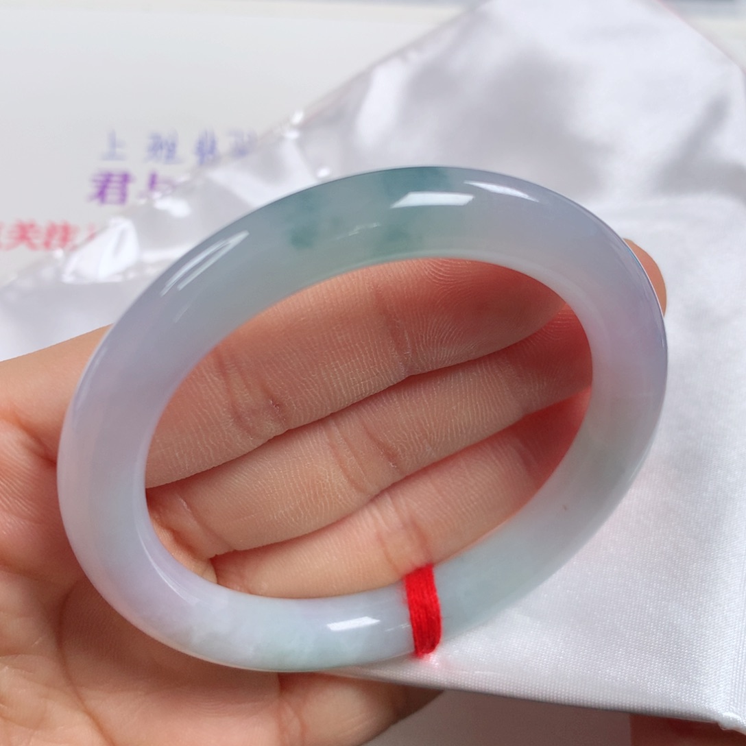 未镶嵌手镯翡翠 圆条②⑦③冰莫奈