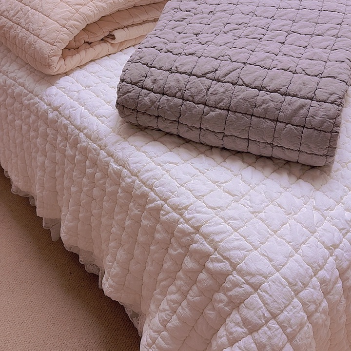 莫代尔纤维白色泡芙200×230夏被