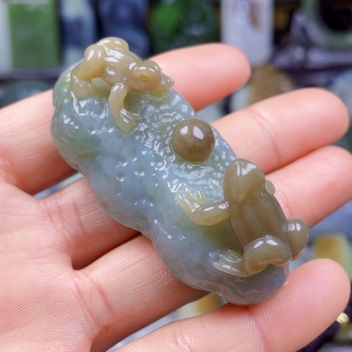 和田玉挂件未镶嵌