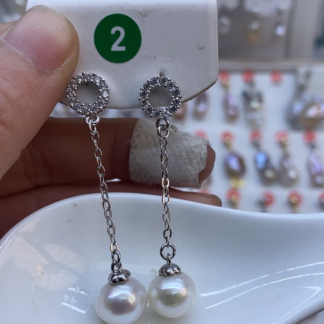 美丽哦哦哦淡水珍珠未镶嵌