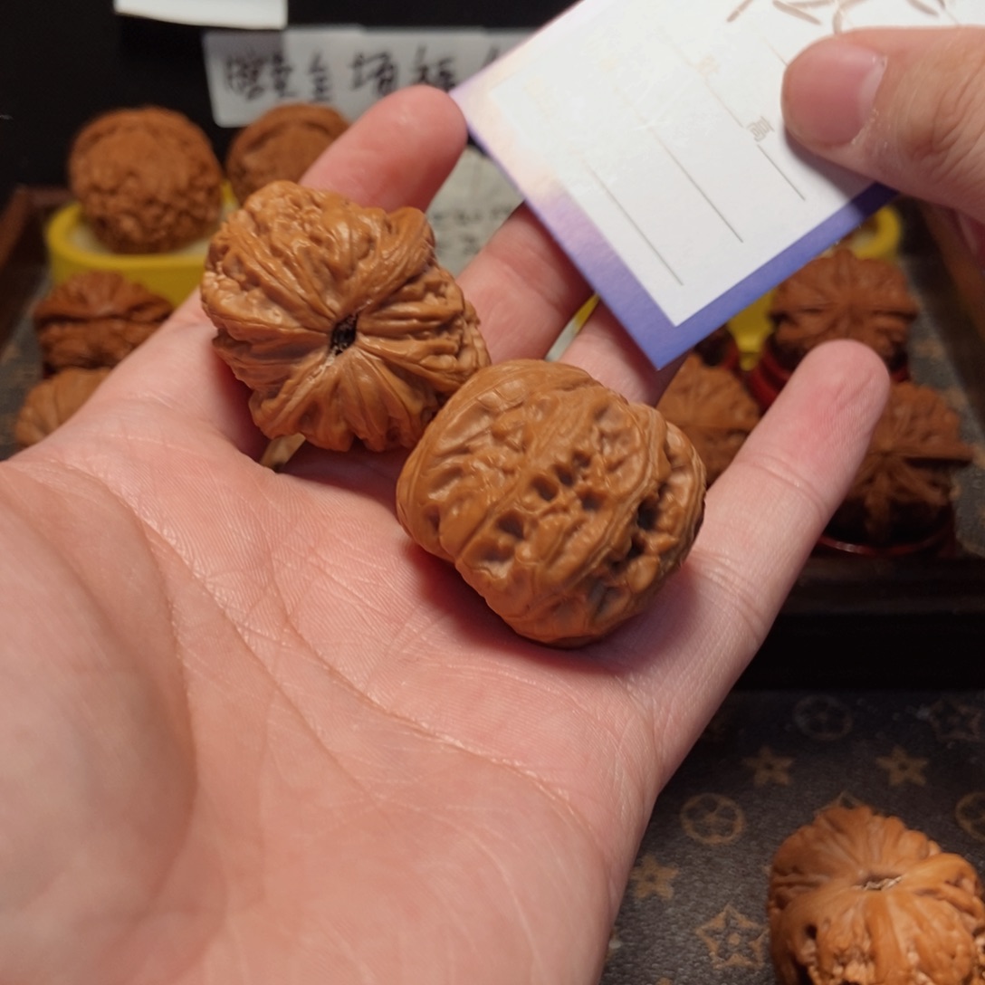 吊坠文玩核桃孟*元宝125