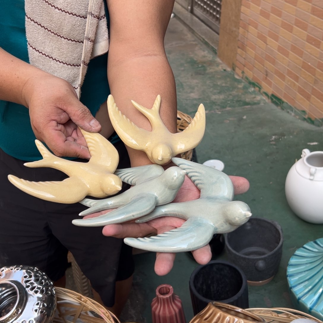 高温陶瓷工艺饰品（部分微瑕疵）59（到手四个）