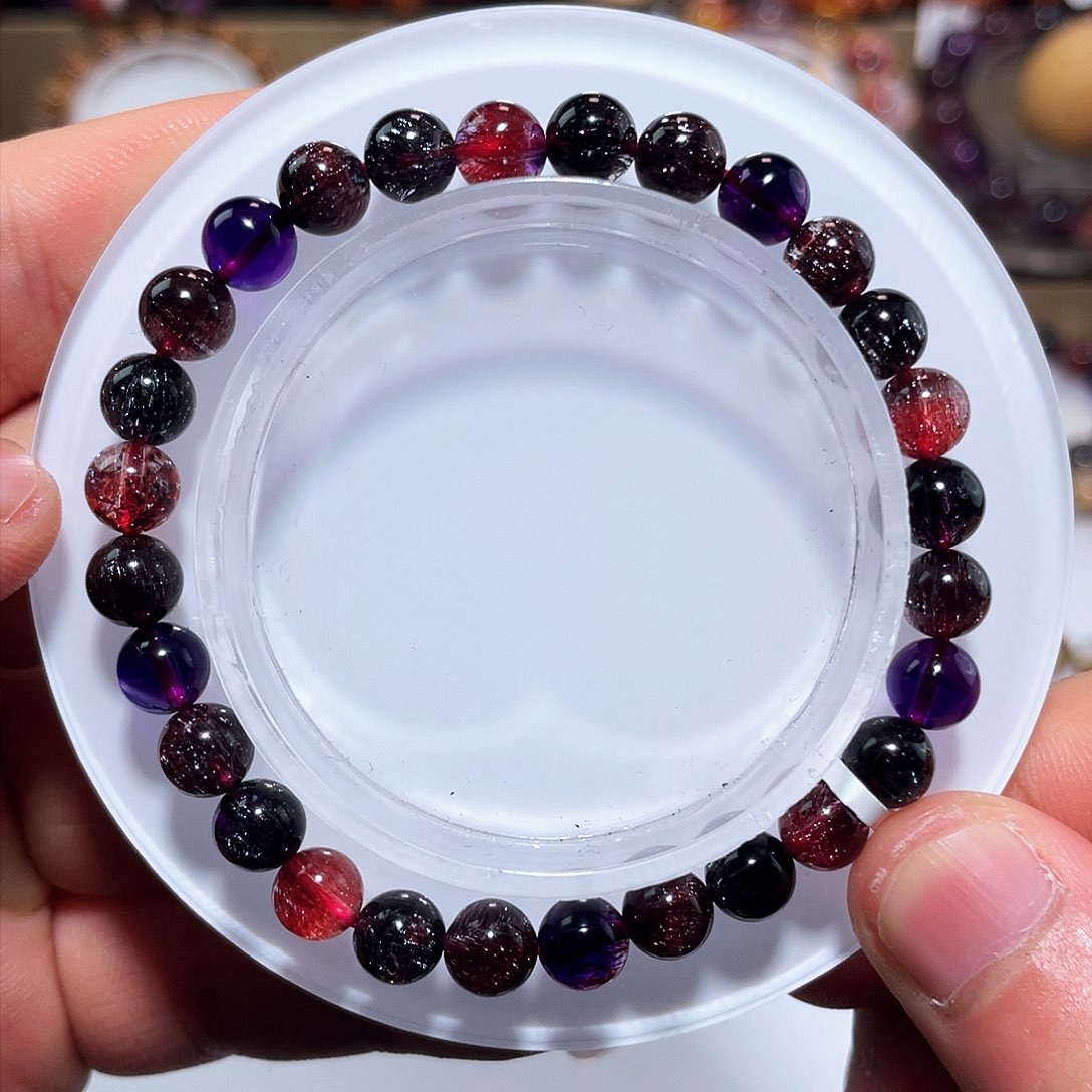 水晶手串未镶嵌手