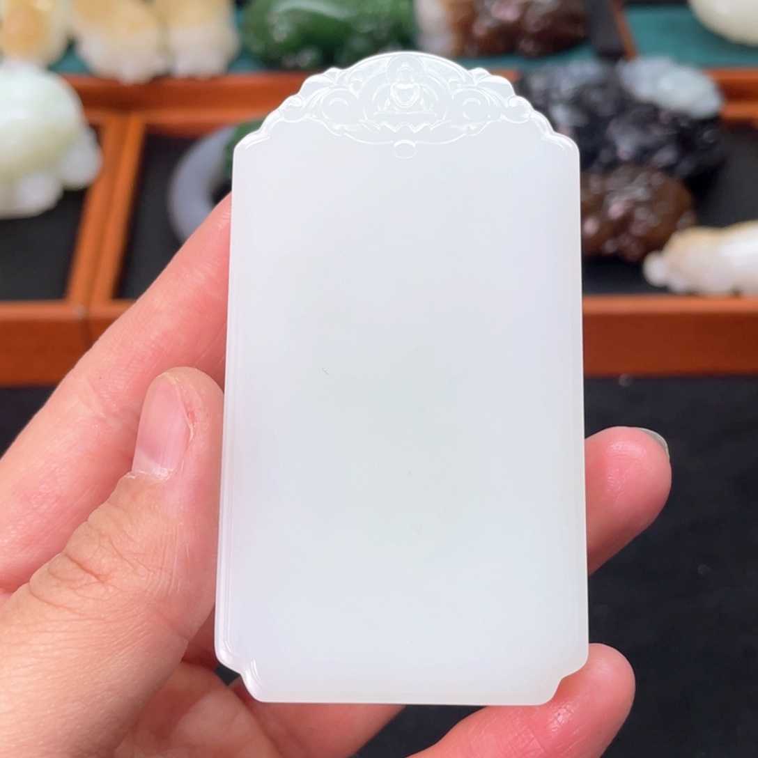 和田玉挂件未镶嵌