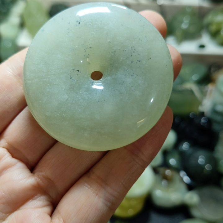 岫玉平安扣未镶嵌