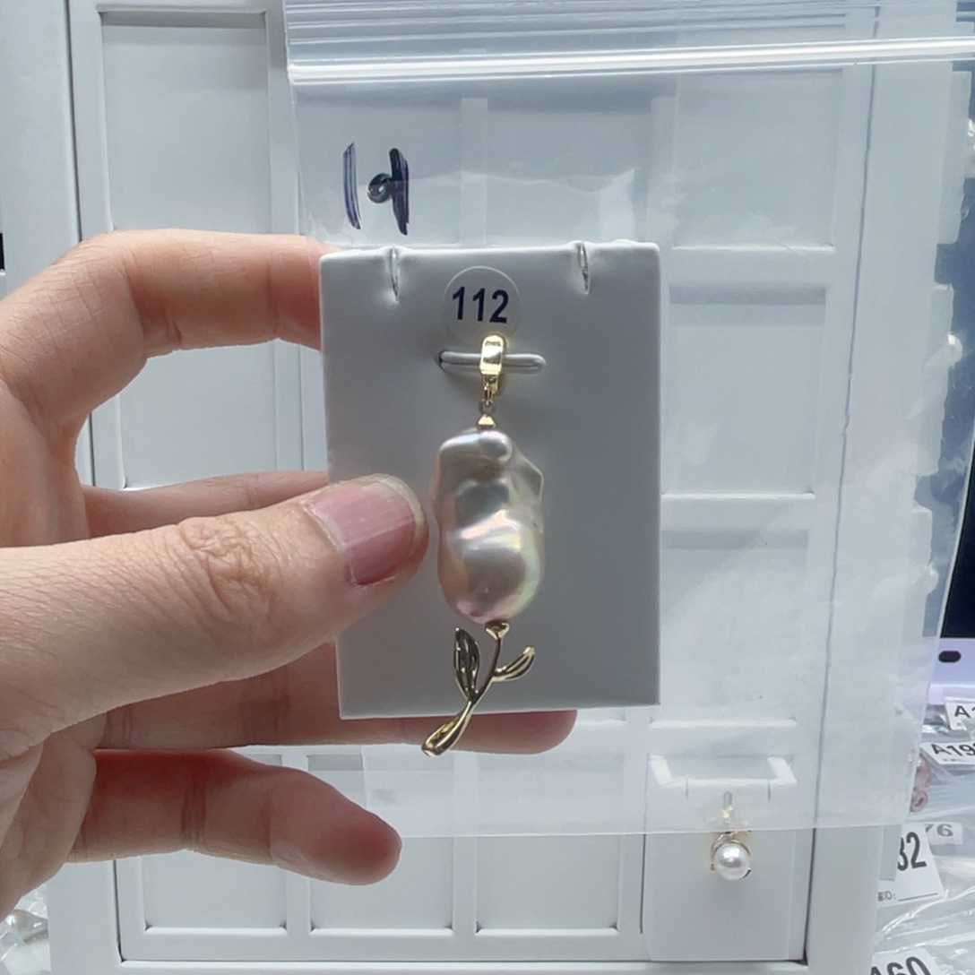 颈饰淡水珍珠合金