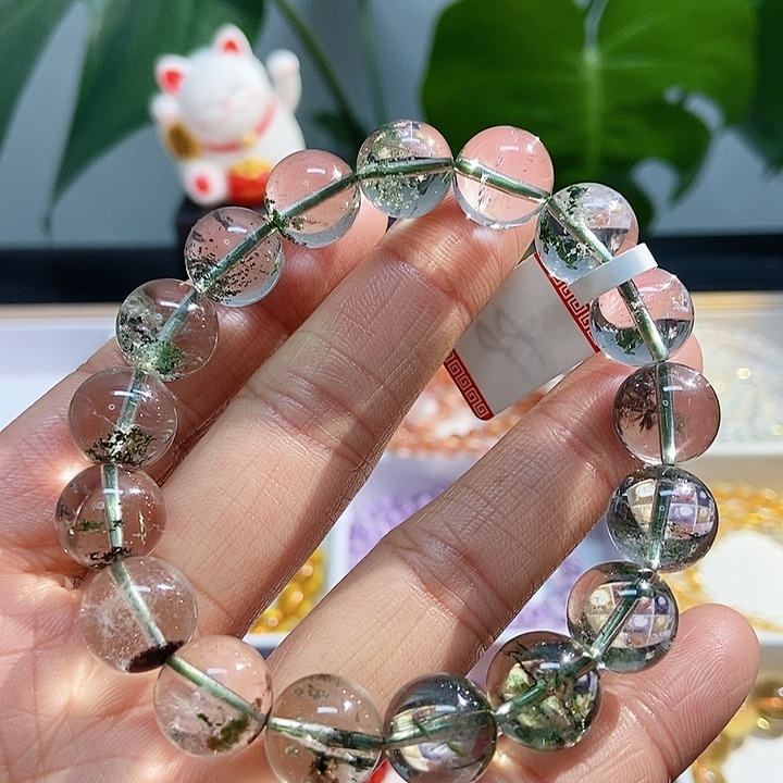 水晶手链未镶嵌绿幽灵