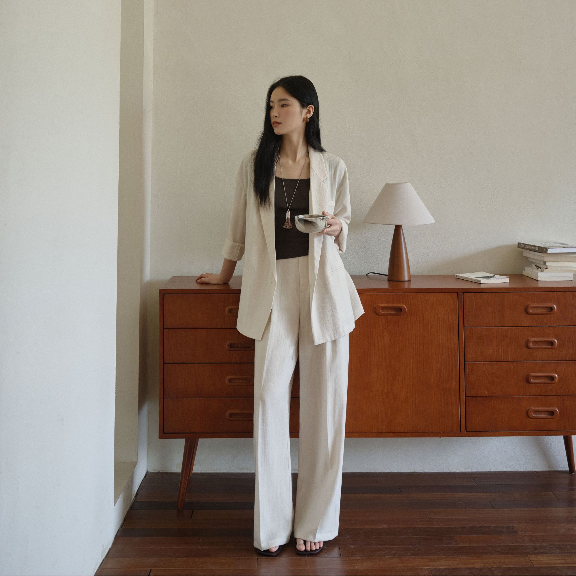 【王雪糕】orange desire夏季显瘦气质休闲西装套装OD2EMWK6009