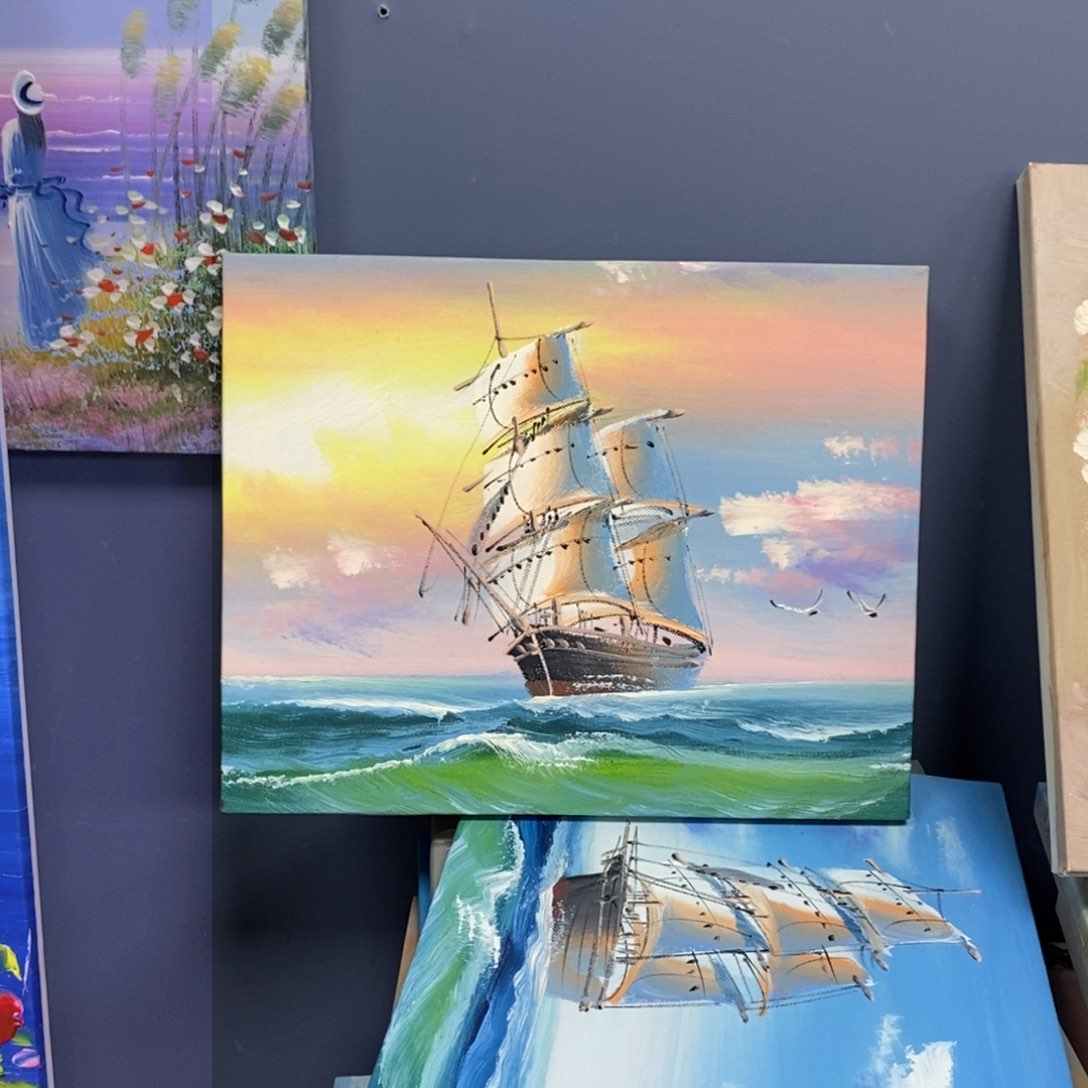 手工手绘精品油画