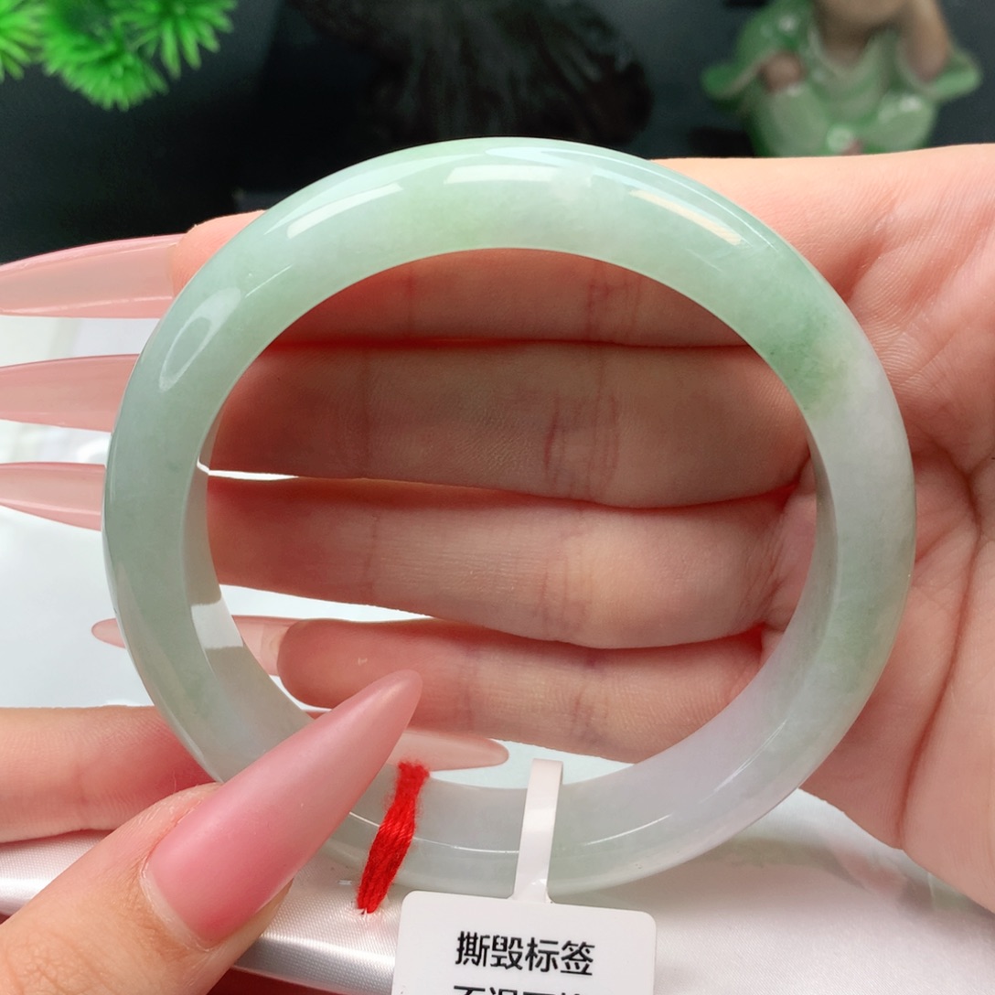 未镶嵌手镯翡翠正圈61