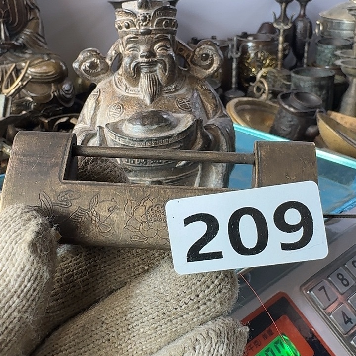 水***电闪电购铜摆件工艺品209