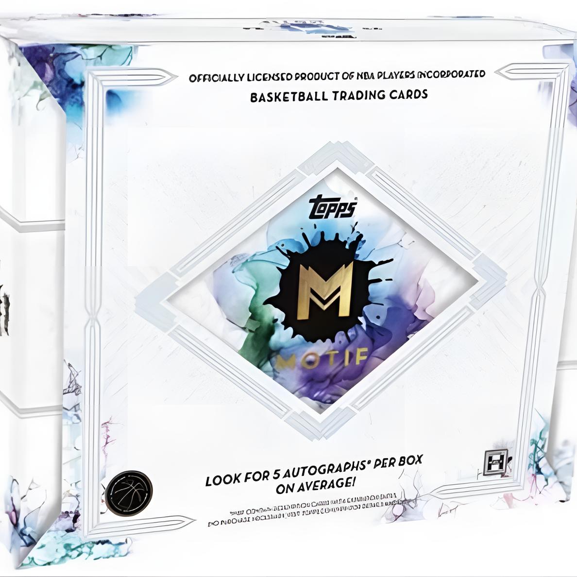 23-24  TOPPS MOTIF Hobby 篮球 盲盒 球星卡 默认代拆