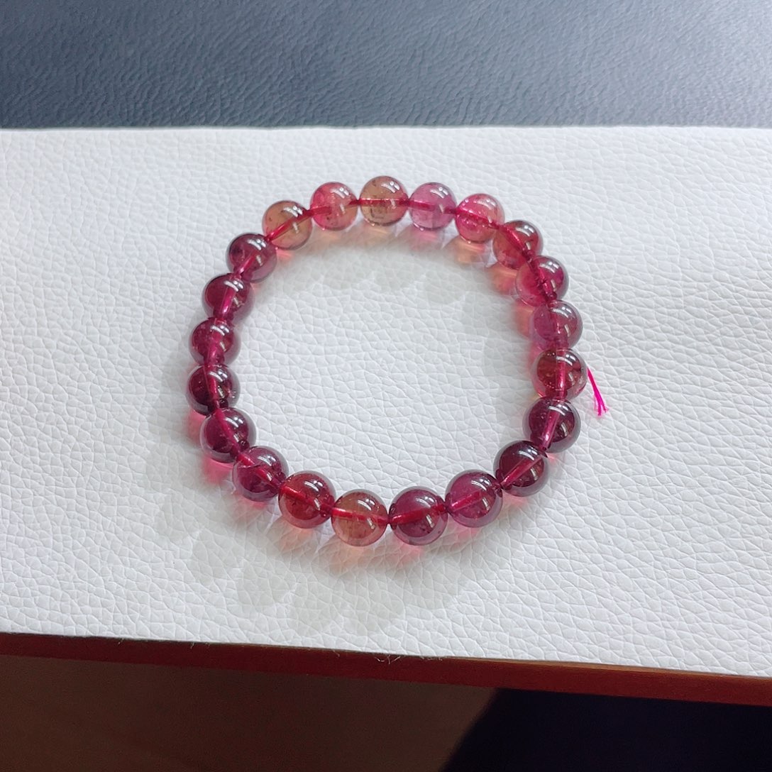 未镶嵌碧玺手链9.2mm左右