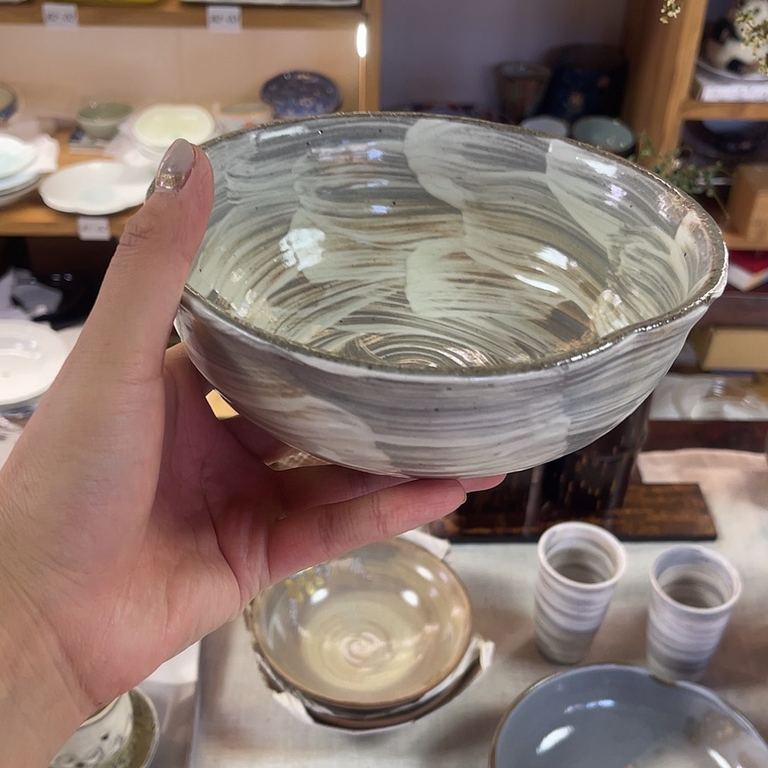 瓷片库山窑刷毛目钵子22