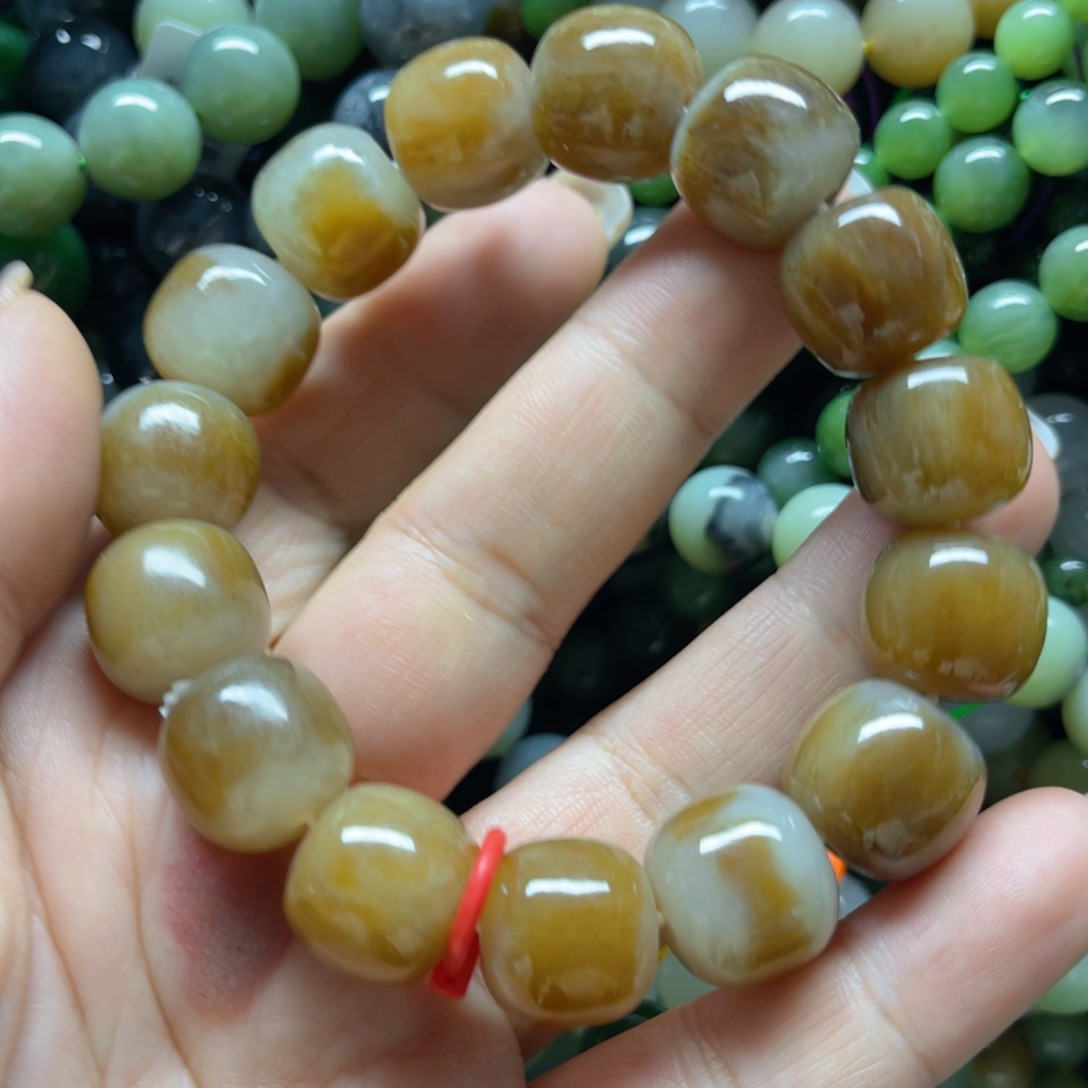 和田玉手链未镶嵌