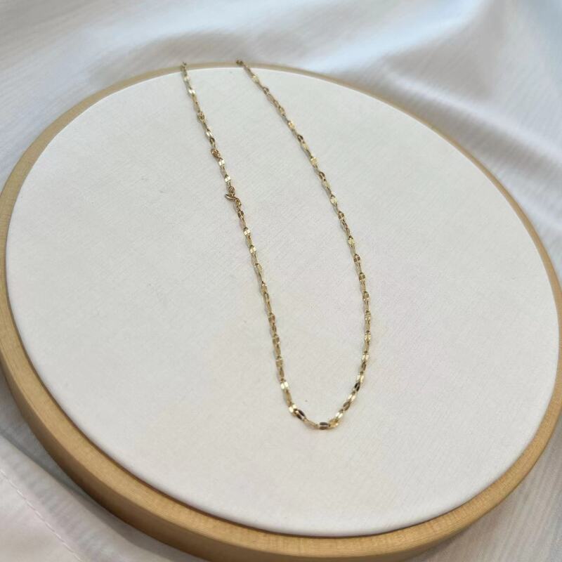 钛钢项链 钛钢项链 D135  气质轻奢时尚百搭小众简约素款精致