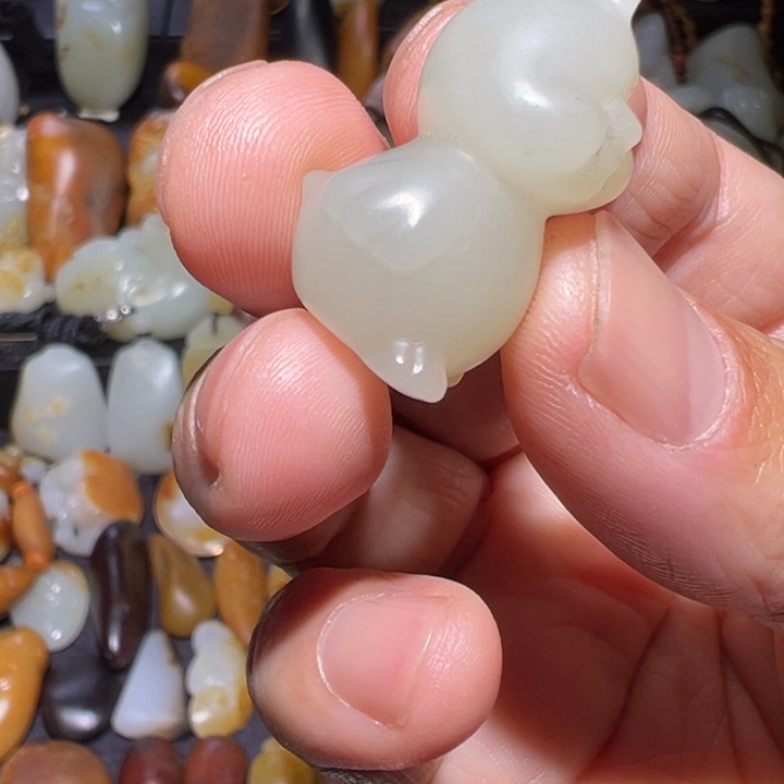 和田玉吊坠(不含链)未镶嵌