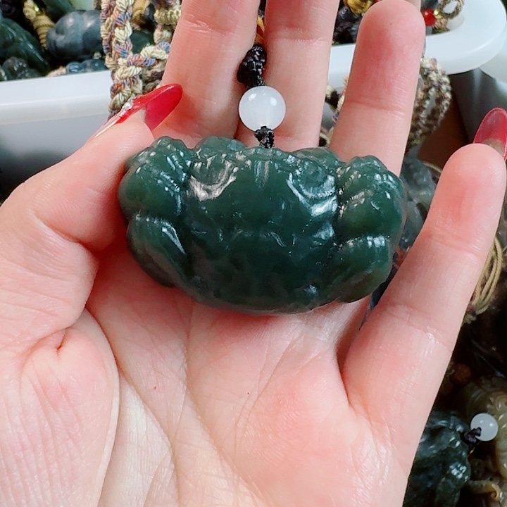 和田玉把件未镶嵌