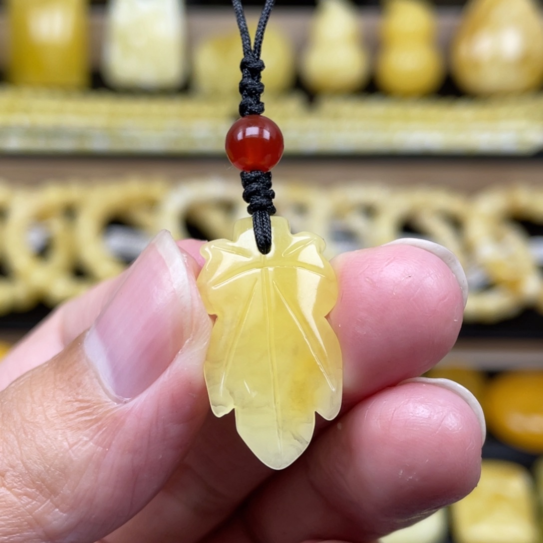 琥珀裸石未镶嵌琥珀蜜蜡