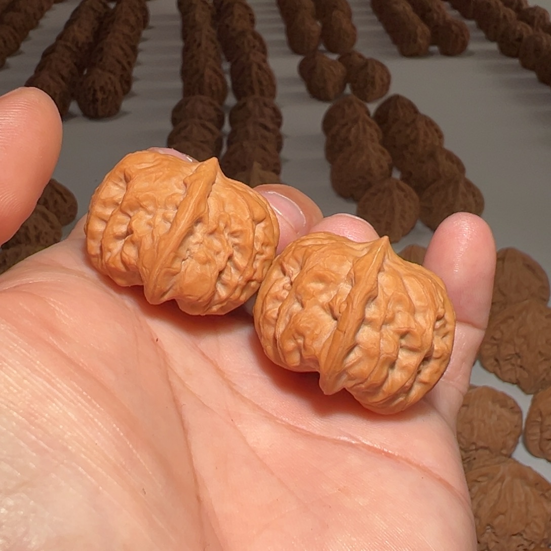 吊坠文玩核桃门户沟34