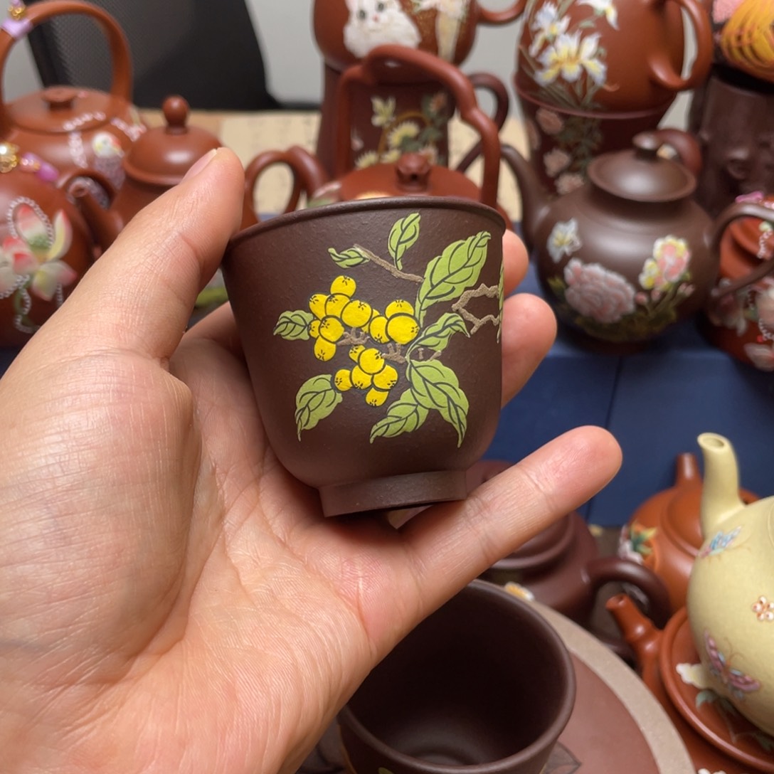 茶杯紫砂紫砂主人杯80cc