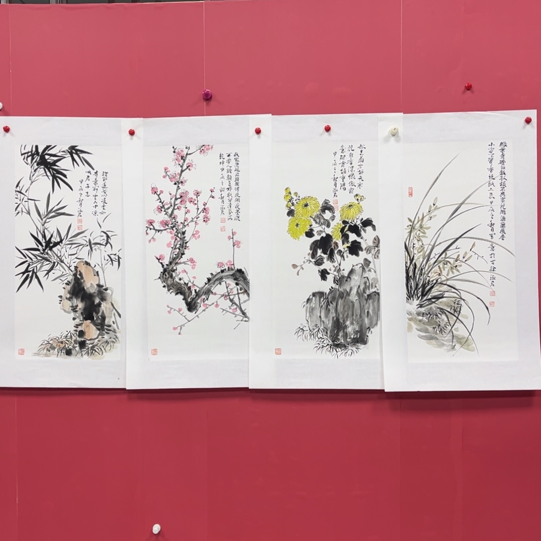 国画国画作品集一个由