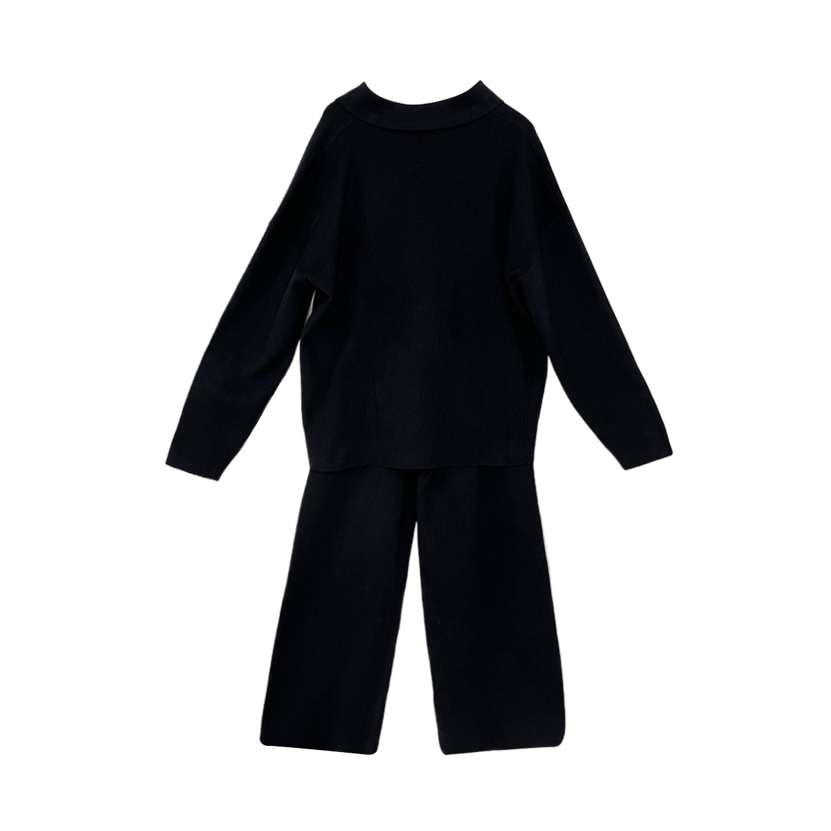 北美新贵的宠儿|松弛感休闲运动POLO领卫衣阔腿裤套装336