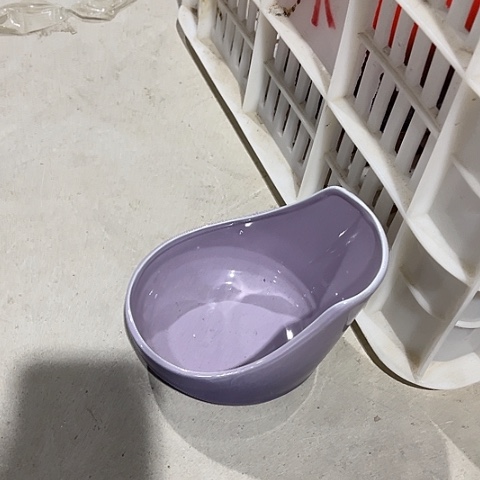 微瑕，不能明火，勺托架紫拖釉