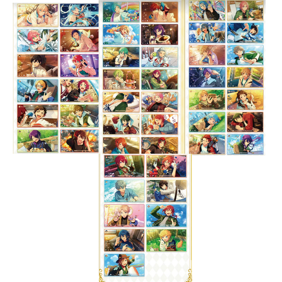 【两抽包邮】偶像梦幻祭es直播透卡卡片卡牌