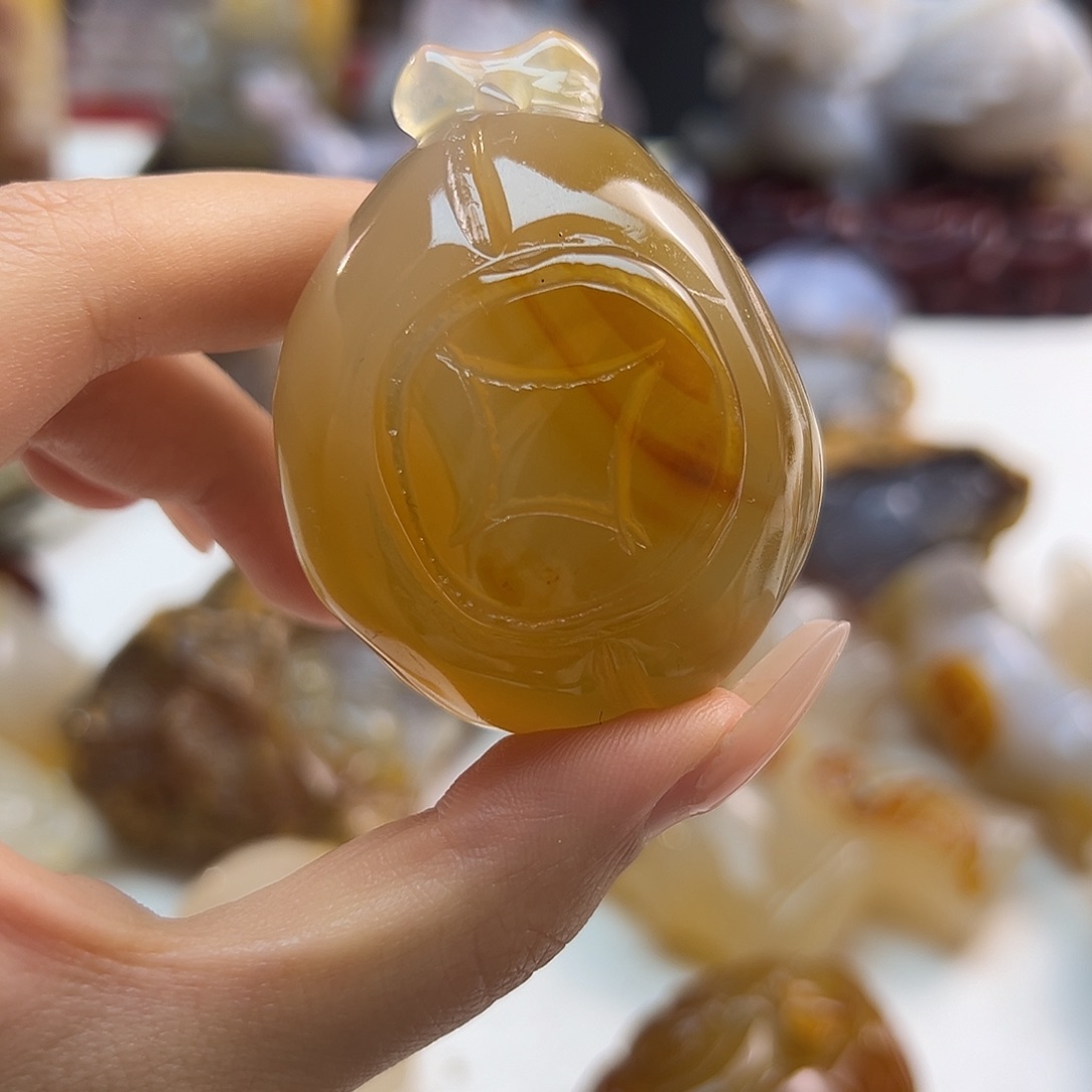 玛瑙/玉髓未镶嵌颈饰