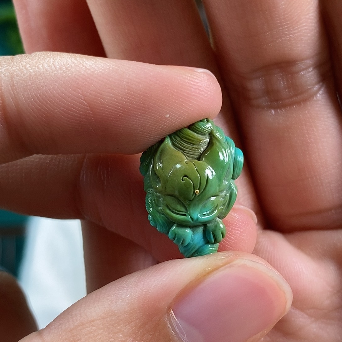 绿松石珠宝奇石未镶嵌