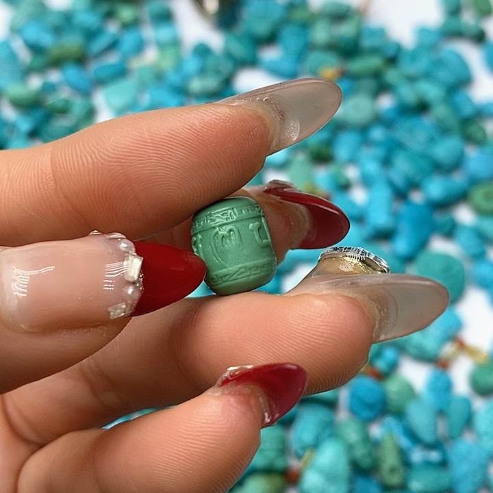 绿松石珠宝奇石未镶嵌