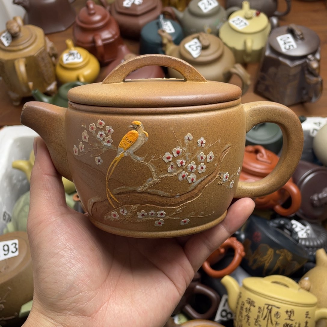 紫砂茶壶子*曰紫砂微瑕