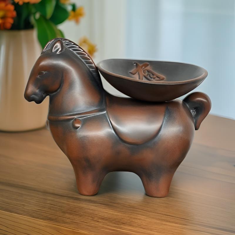 广西钦州市坭兴陶马上有钱茶漏