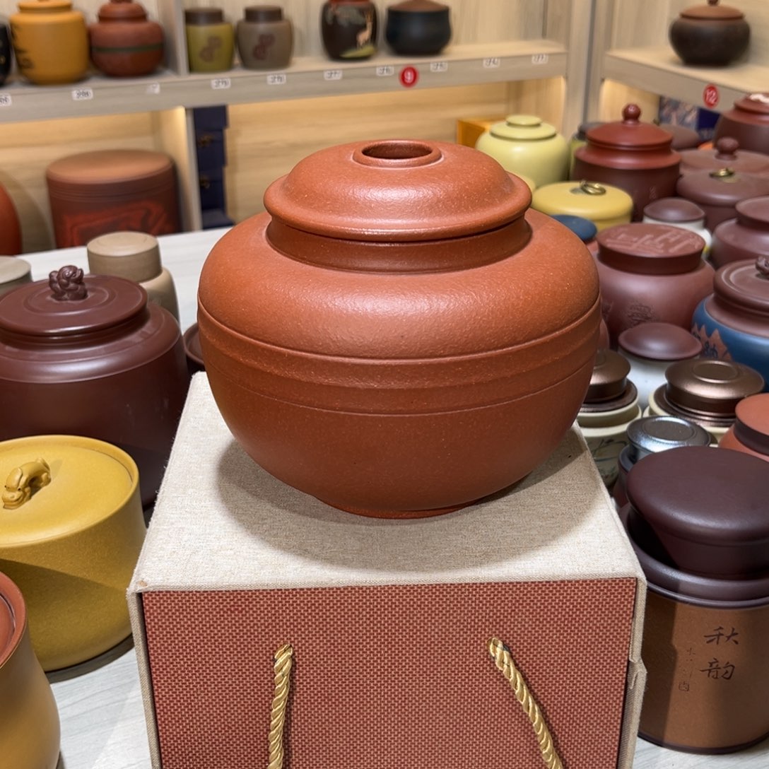 紫砂茶叶罐紫砂罐