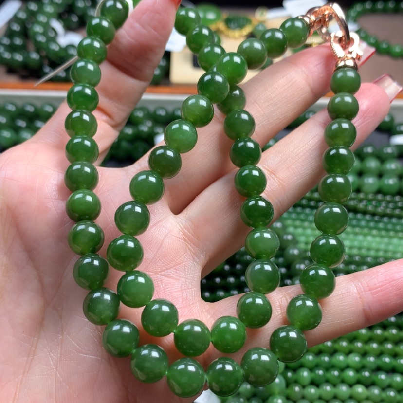 【闪购商品】和田玉（碧玉）颈饰未镶嵌刘*彦8