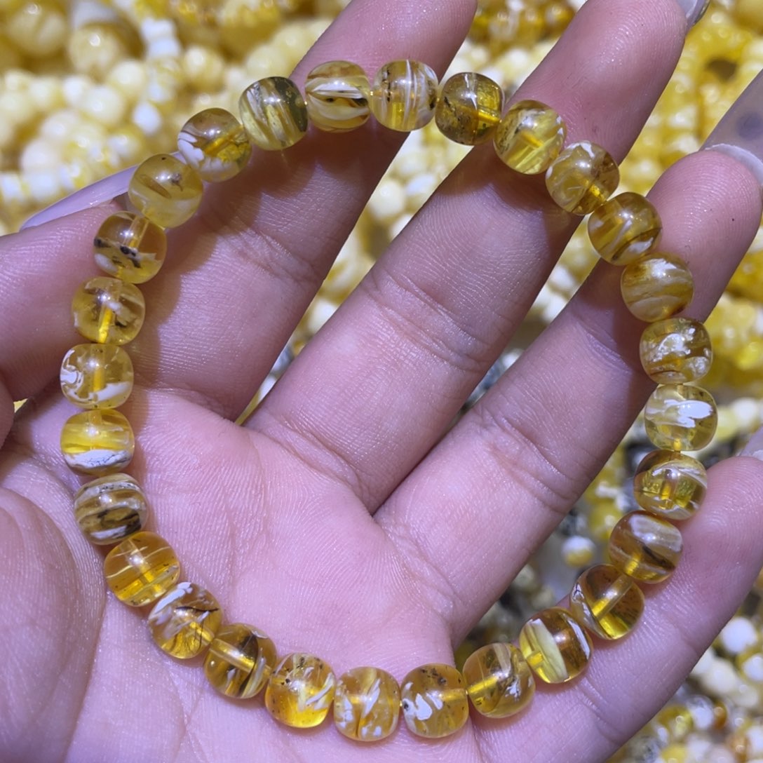 蜜蜡未镶嵌珠宝奇石7.5m