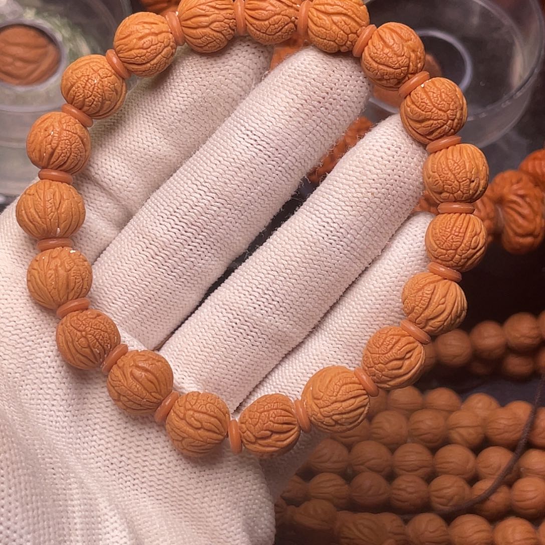 桃核手串甲骨文1.2