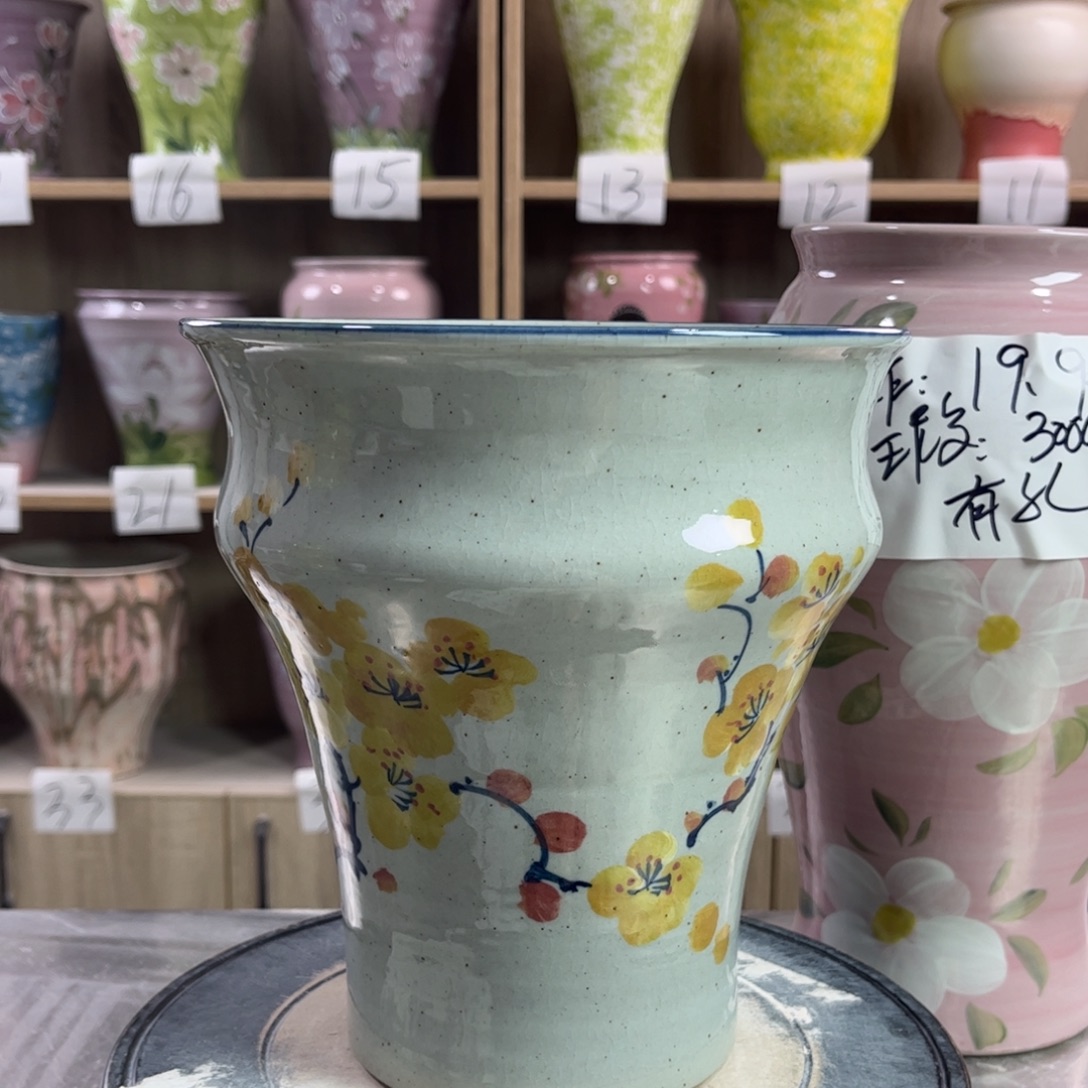 景德镇陶瓷花盆花盆