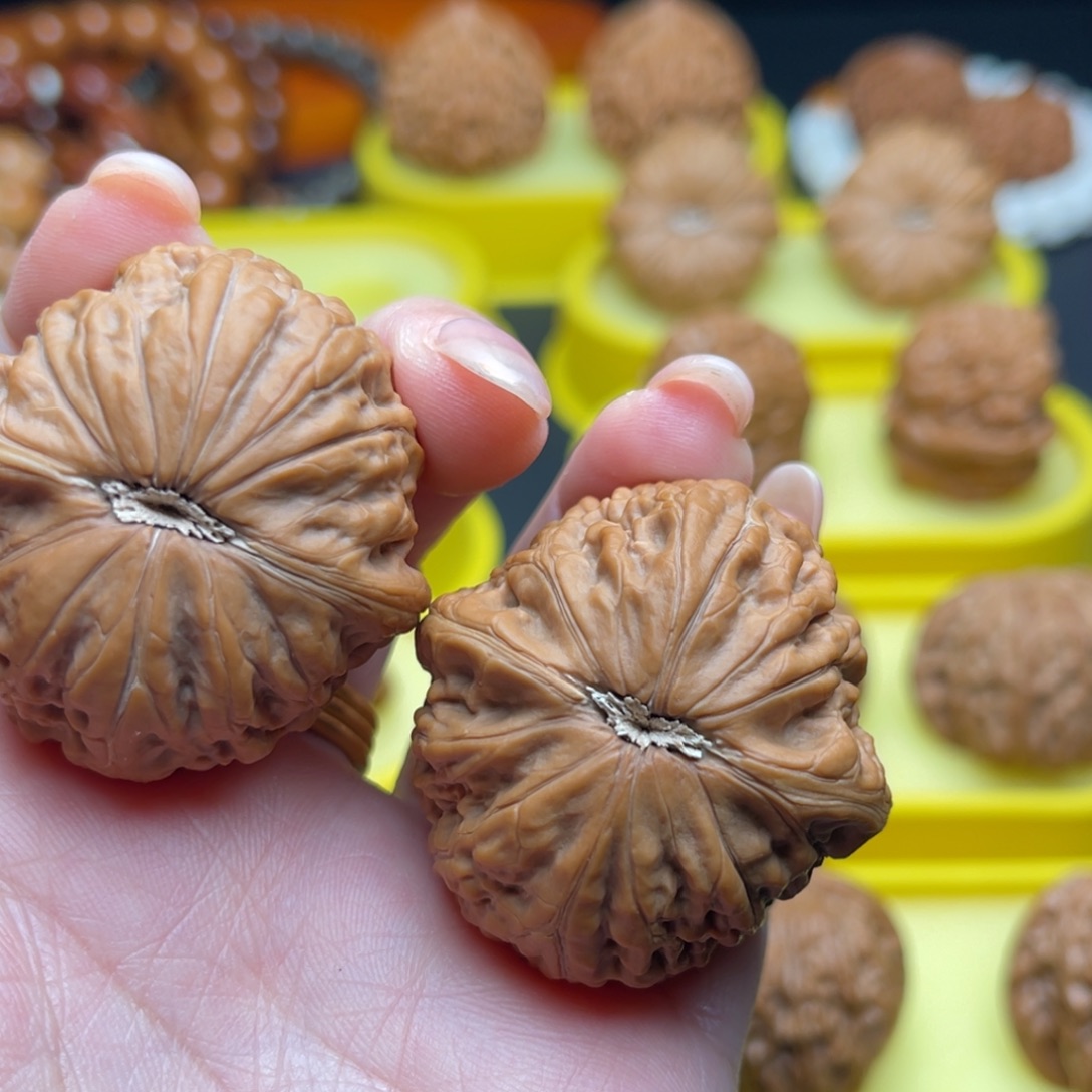 凯***文把件文玩核桃40铁锤全品