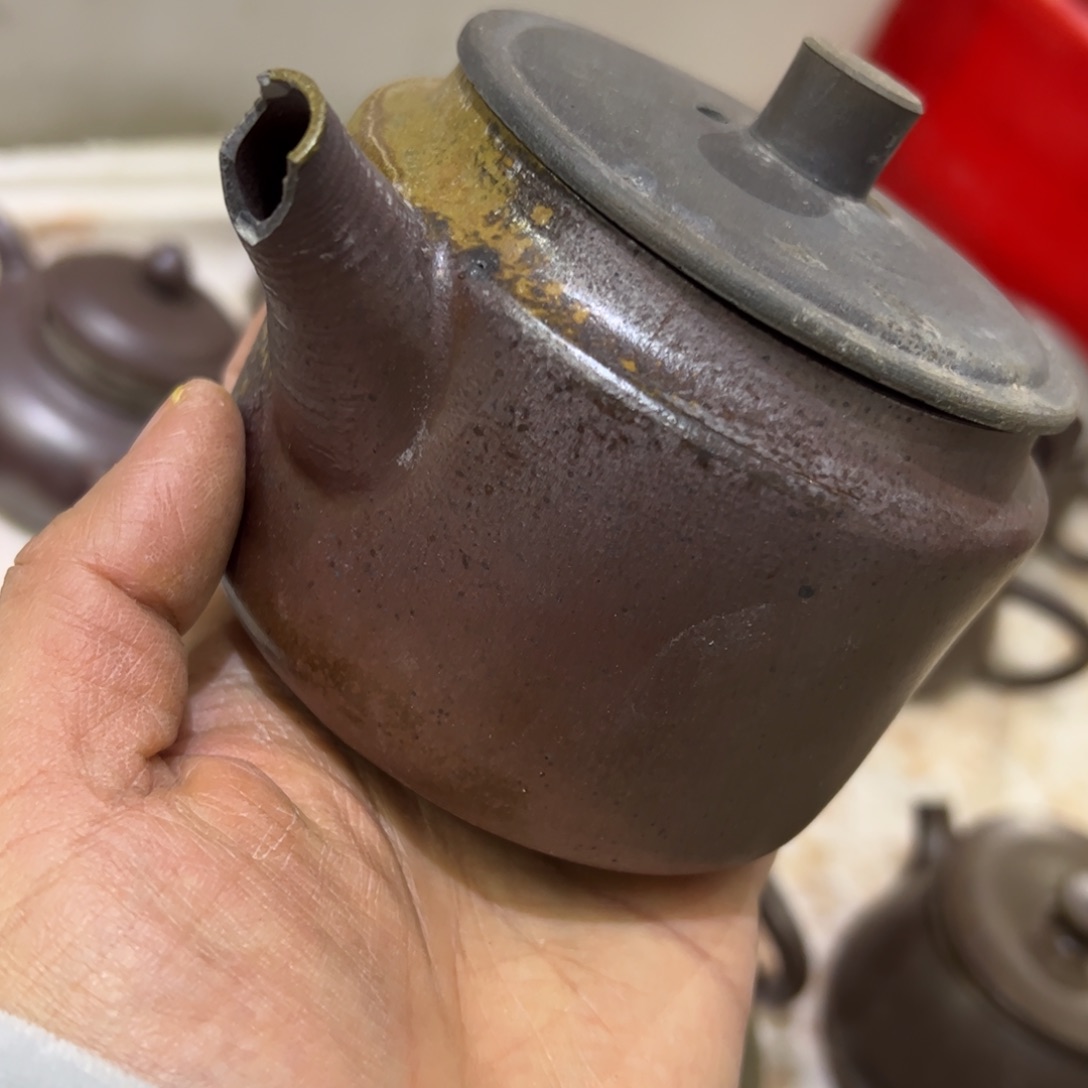 贵台龙窑柴烧茶壶54