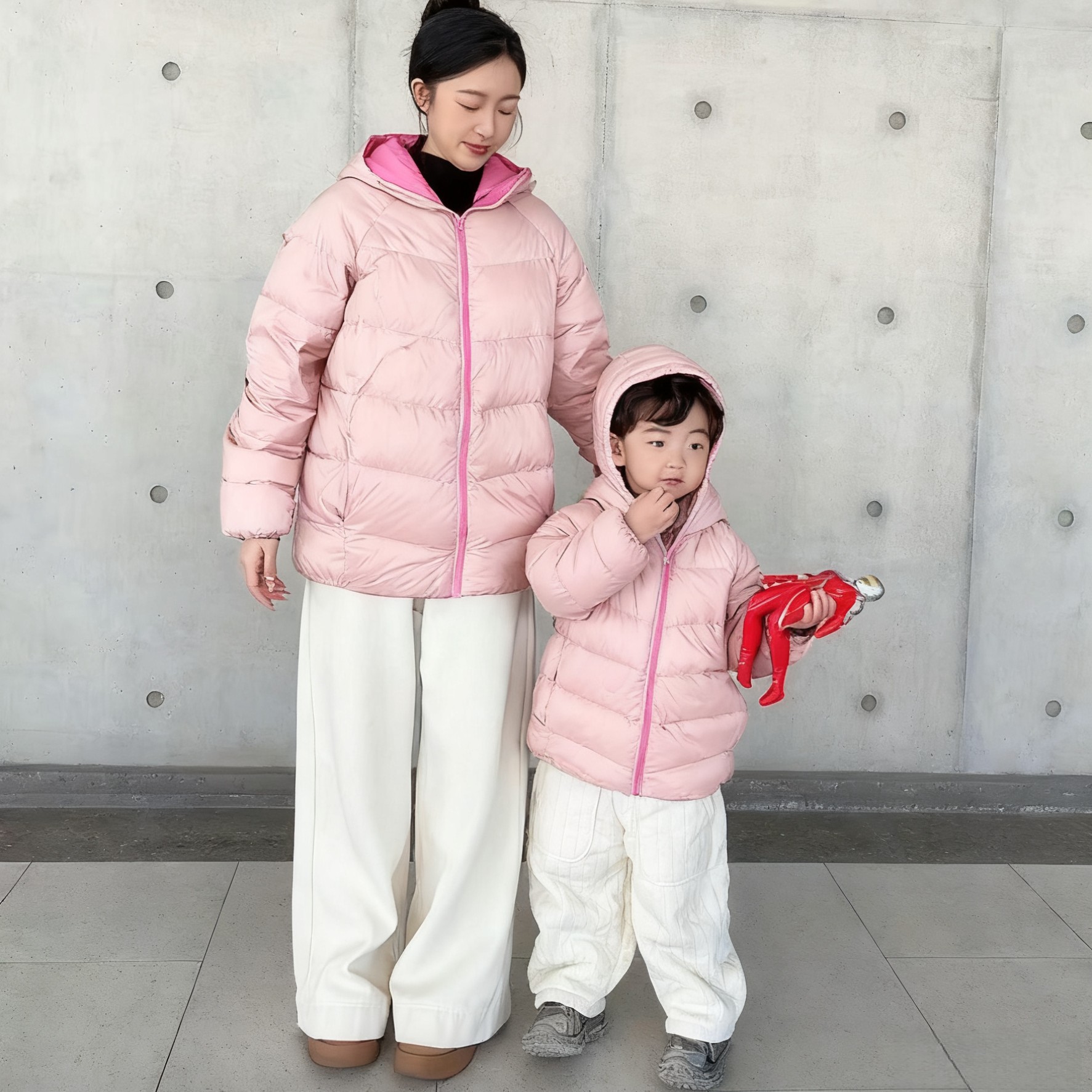 【清货在仓亲子款】轻薄款轻薄款棉外套8808