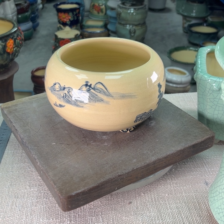 泳坤堂石湾盆陶瓷