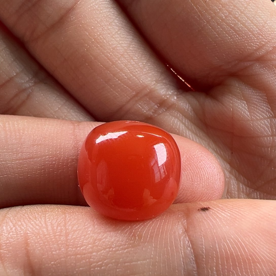 南红玛瑙老型13.7*12.6未镶嵌